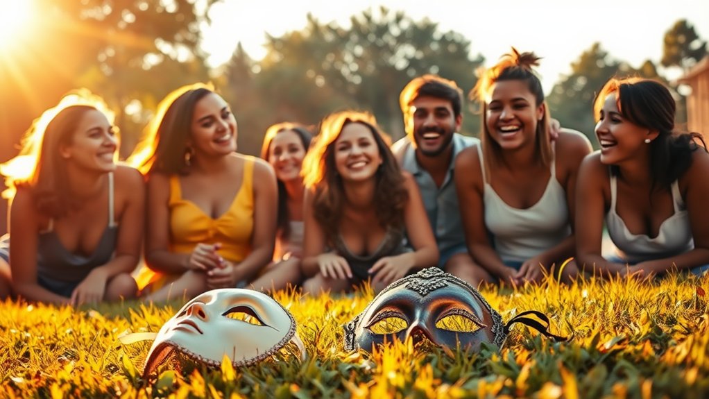 emotional masks cost authenticity